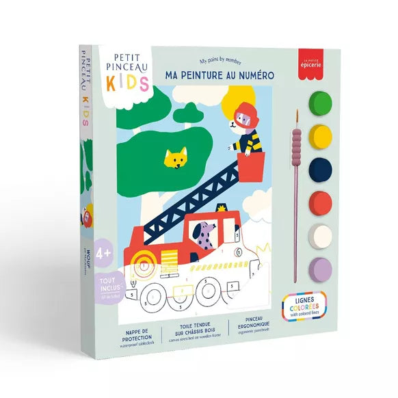 Coffret peinture au numéro – Petit Pinceau Kids – Wouf