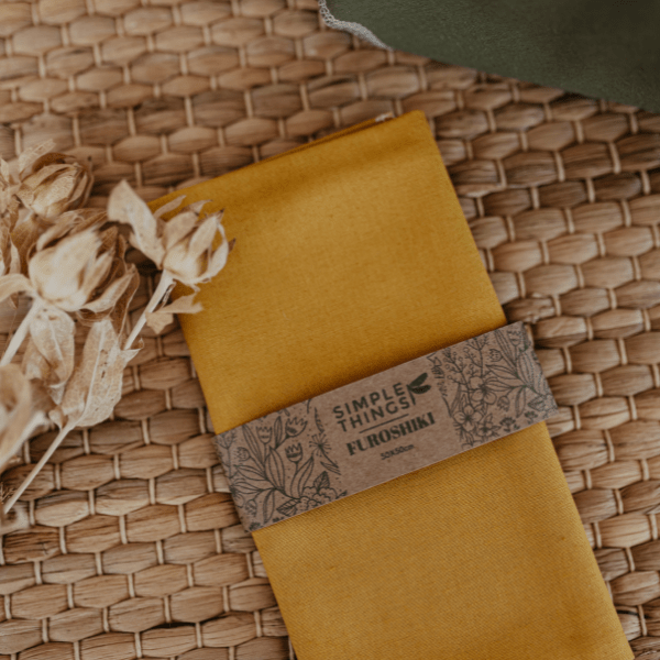 Furoshiki "Les Cotonnades" - Moutarde - Simplethings