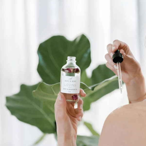 Huile de Massage Corps & Sensuelle - Bio & Vegan - Simplethings