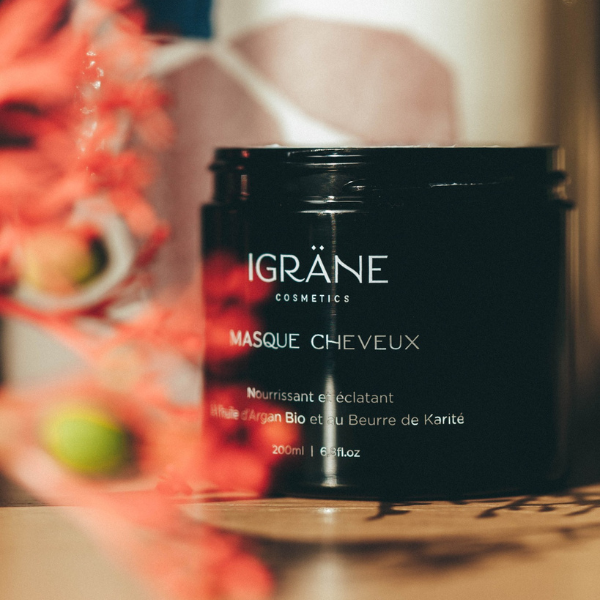 Masque Capillaire Nourrissant à l'Argan - Igräne Cosmetics