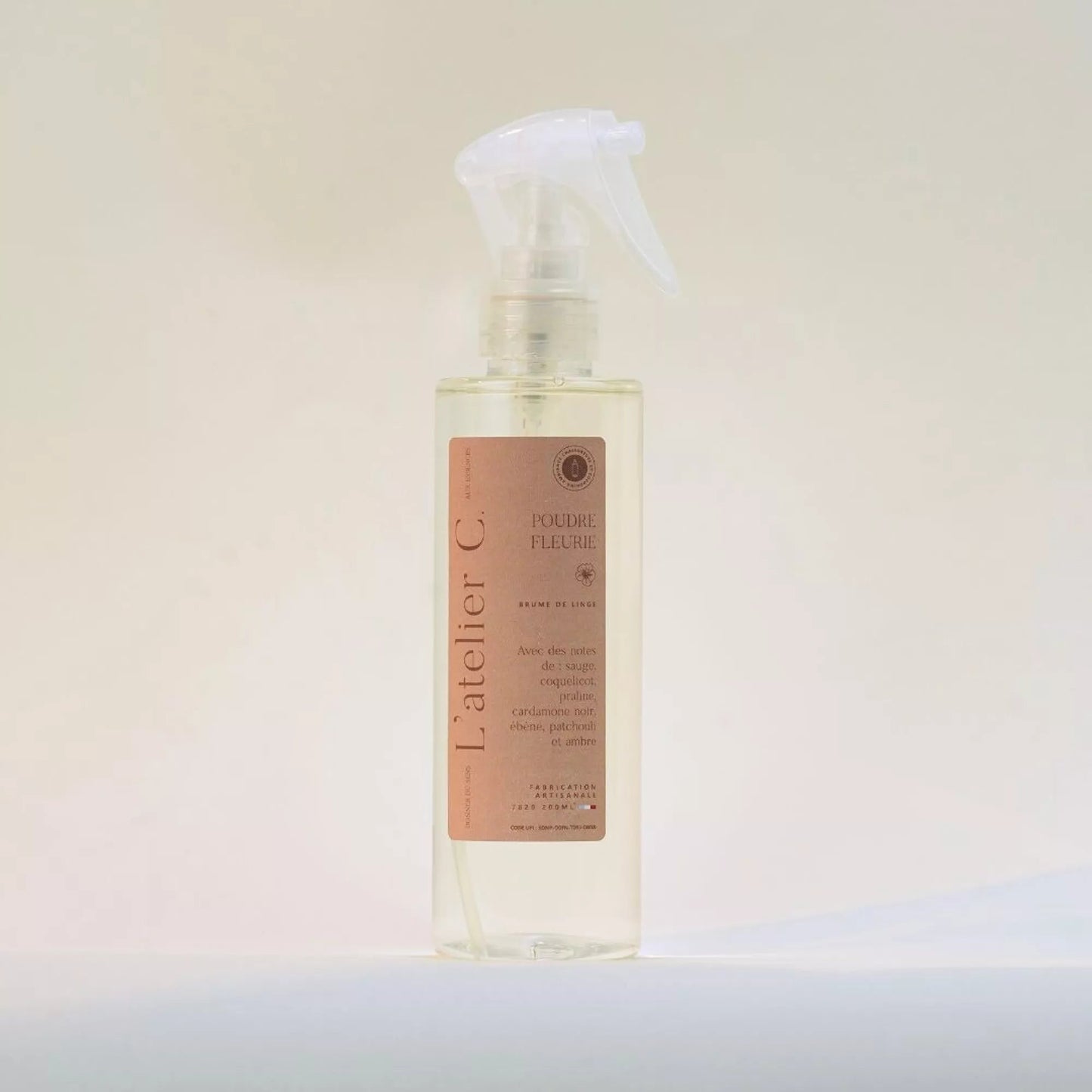 Parfum textile naturel – Poudre Fleurie (brume linge) - Simplethings