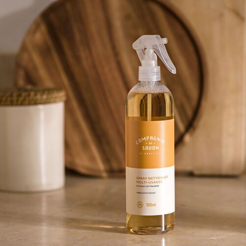 Spray Nettoyant Multi - Usages à Base de Savon de Marseille - Simplethings