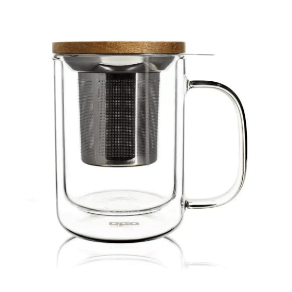 Tisanière Gustave en Verre Double Paroi 350ml - Simplethings