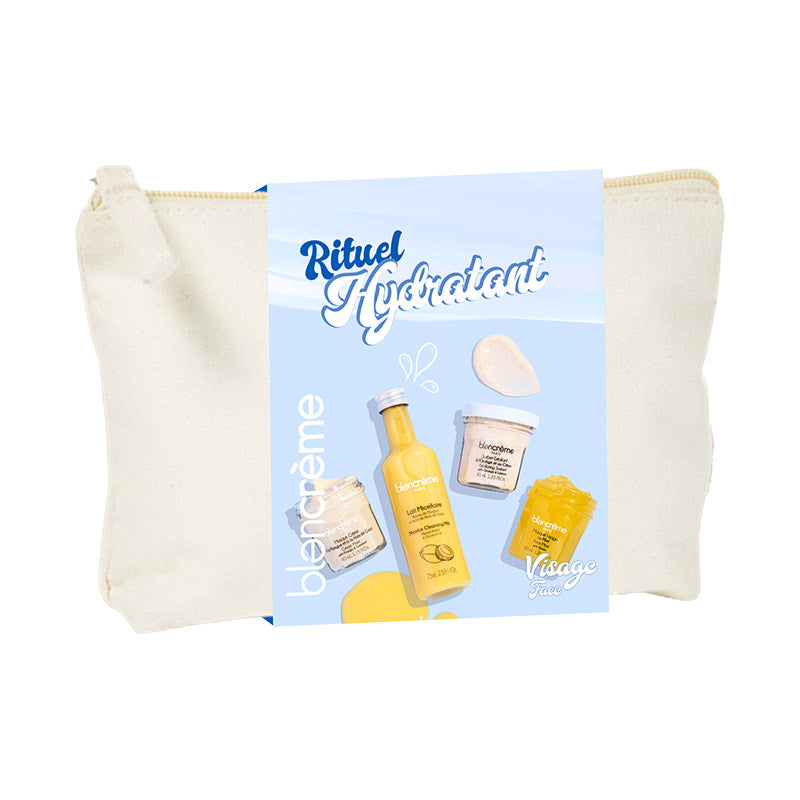 Trousse Visage – Rituel Hydratant – Blancrème