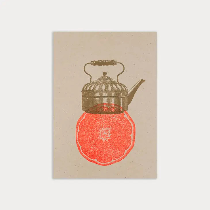 Carte postale  Bouilloire à thé – Simplethings