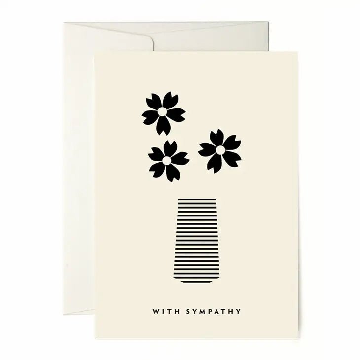 Carte De Voeux | With Sympathy - Simplethings