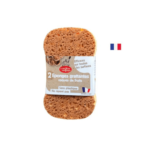 Eponge Vaisselle Grattante Coque De Fruits - Simplethings