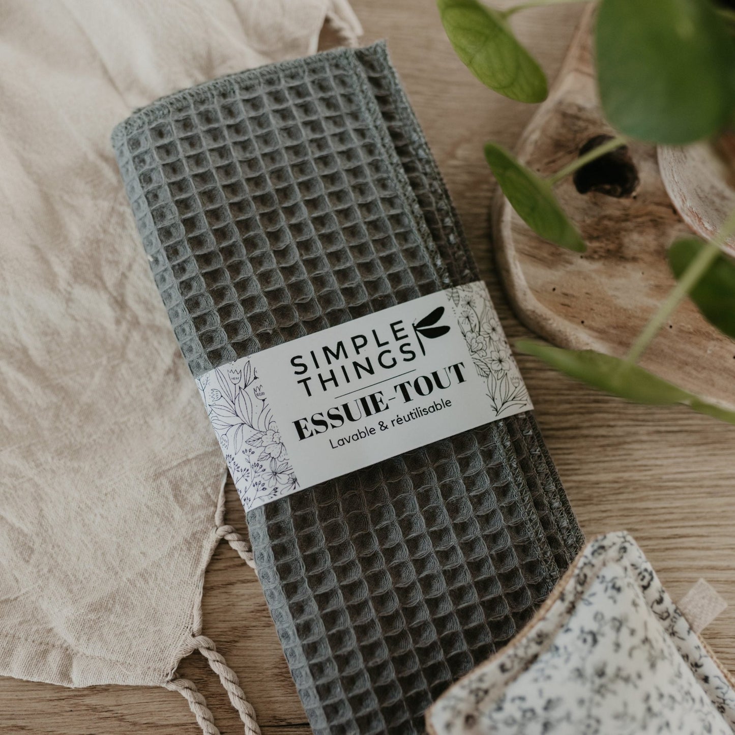 Essuie - tout lavable - Gris - Simplethings
