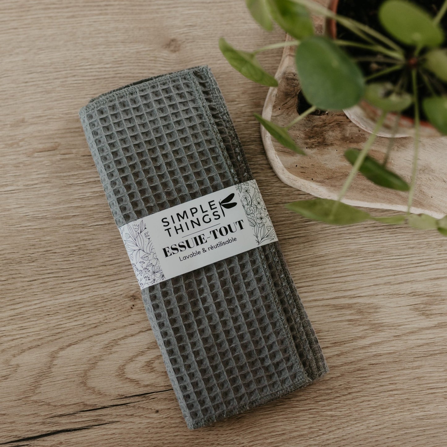 Essuie - tout lavable - Gris - Simplethings