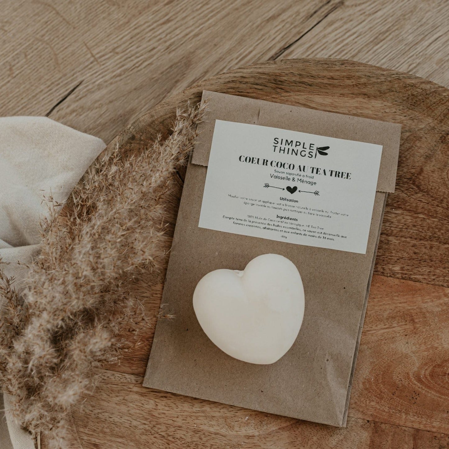 Savon vaisselle et ménage Cœur coco - Simplethings