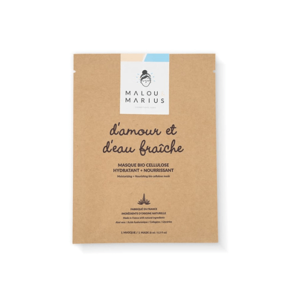 Masque visage hydratant – Bio - cellulose à l’aloé vera & collagène - Simplethings