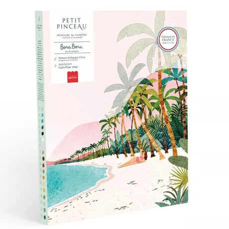 Coffret peinture au numéro Bora Bora – La Petite Épicerie