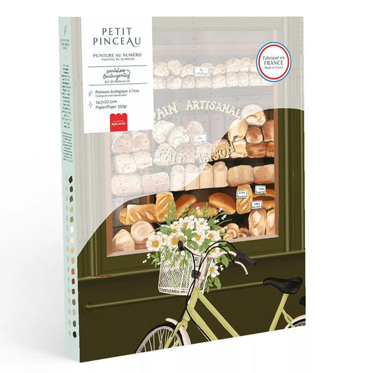 Coffret peinture au numéro – Boulangeries Parisiennes à réaliser soi-même