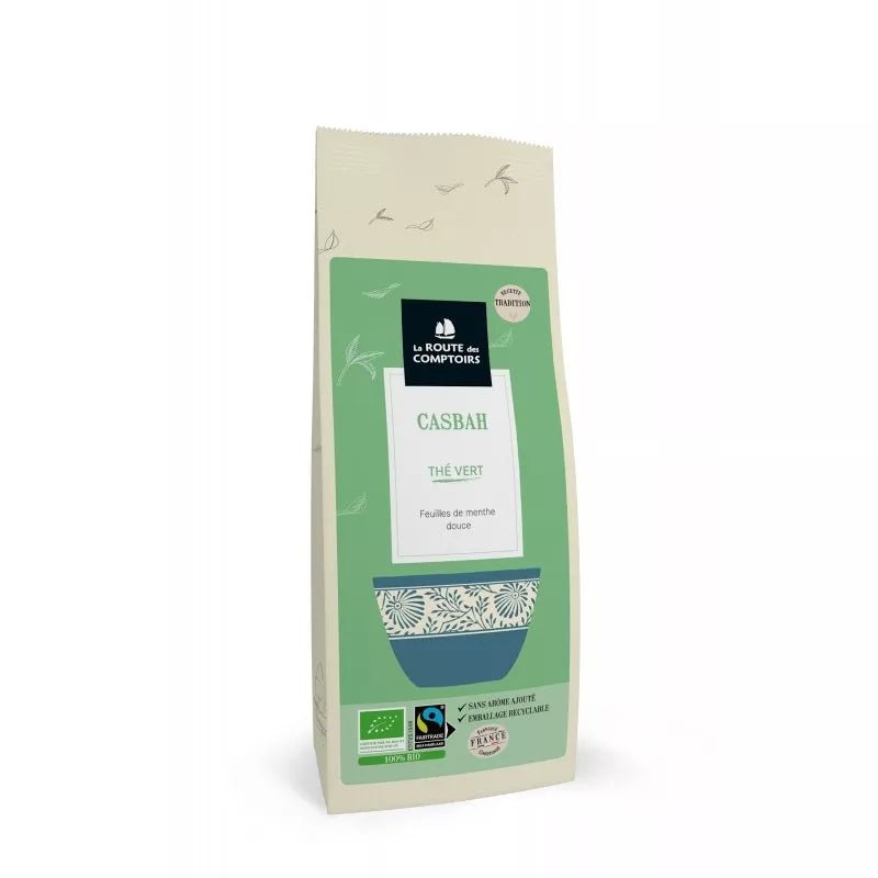 Thé Vert CASBAH - Feuille de menthe douce - Simplethings
