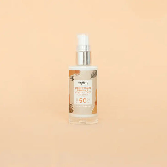 Crème solaire minérale - SPF50 - 50ML | Endro Cosmétiques - Simplethings