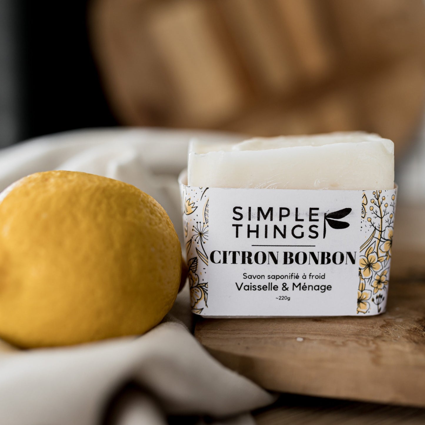 Savon Vaisselle et Ménage Parfum Citron Bonbon - Simplethings