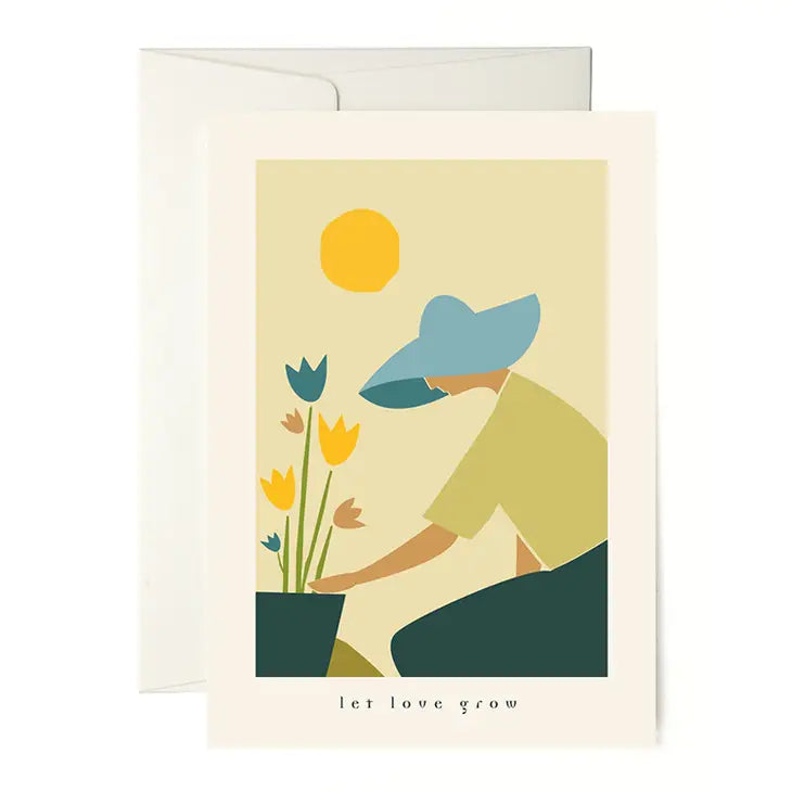Carte De Voeux | Let Love Grow - Simplethings