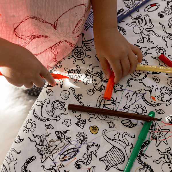 Furoshiki à colorier - Simplethings