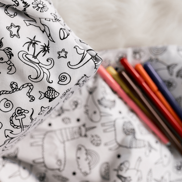 Furoshiki à colorier - Simplethings