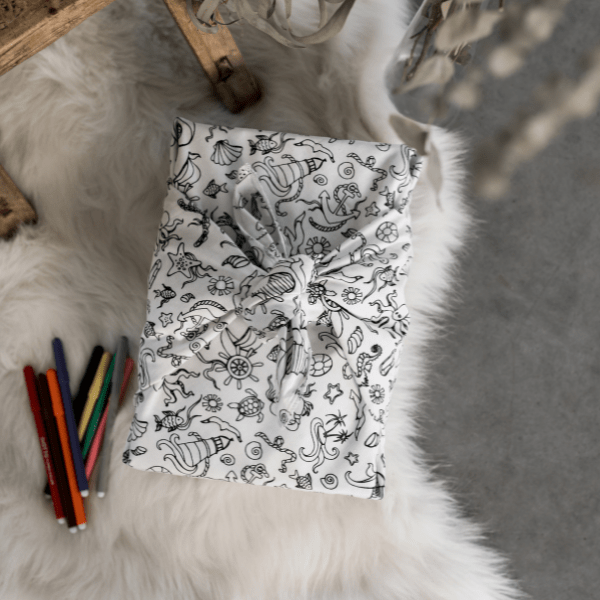 Furoshiki à colorier - Simplethings