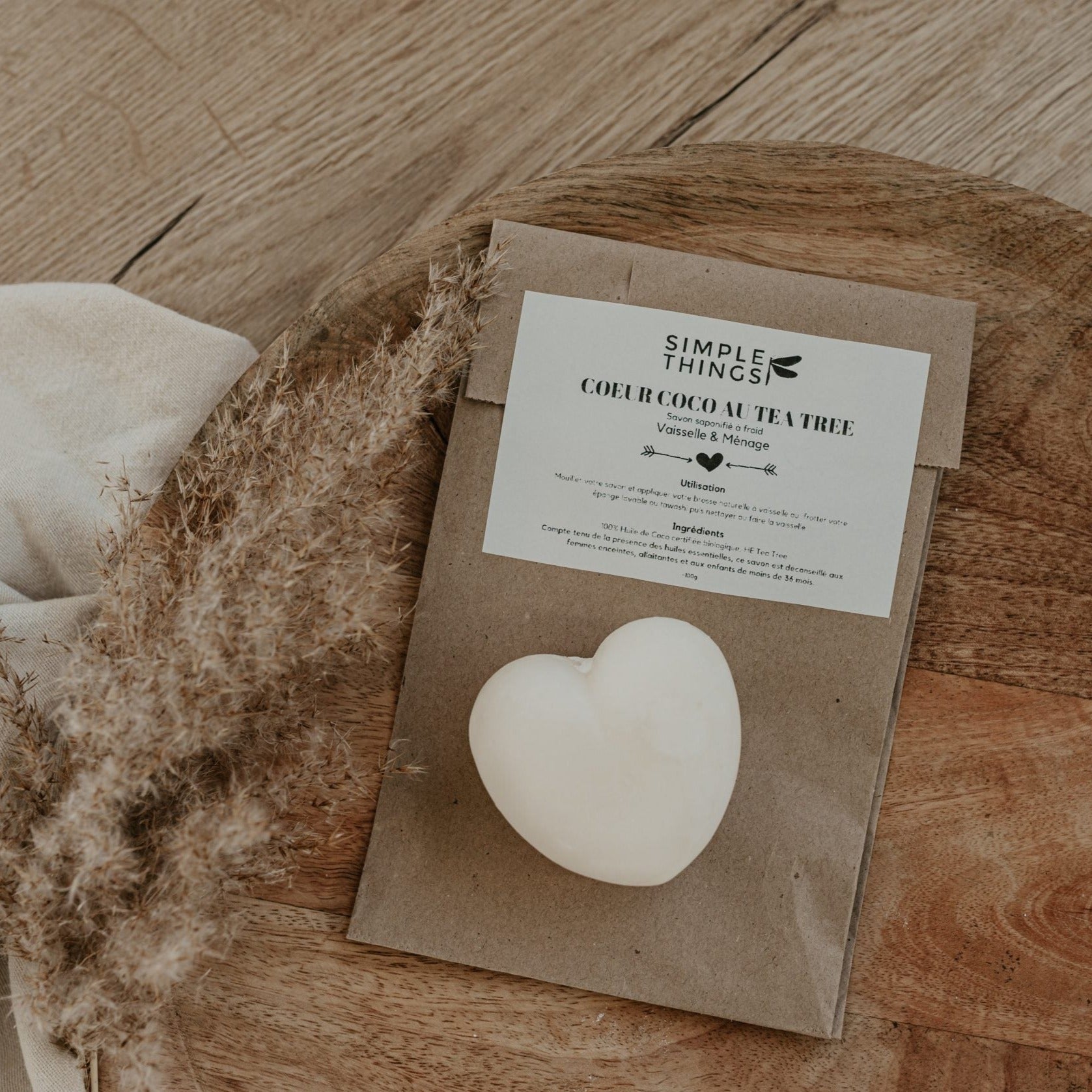 Savon vaisselle et ménage Cœur coco - Simplethings