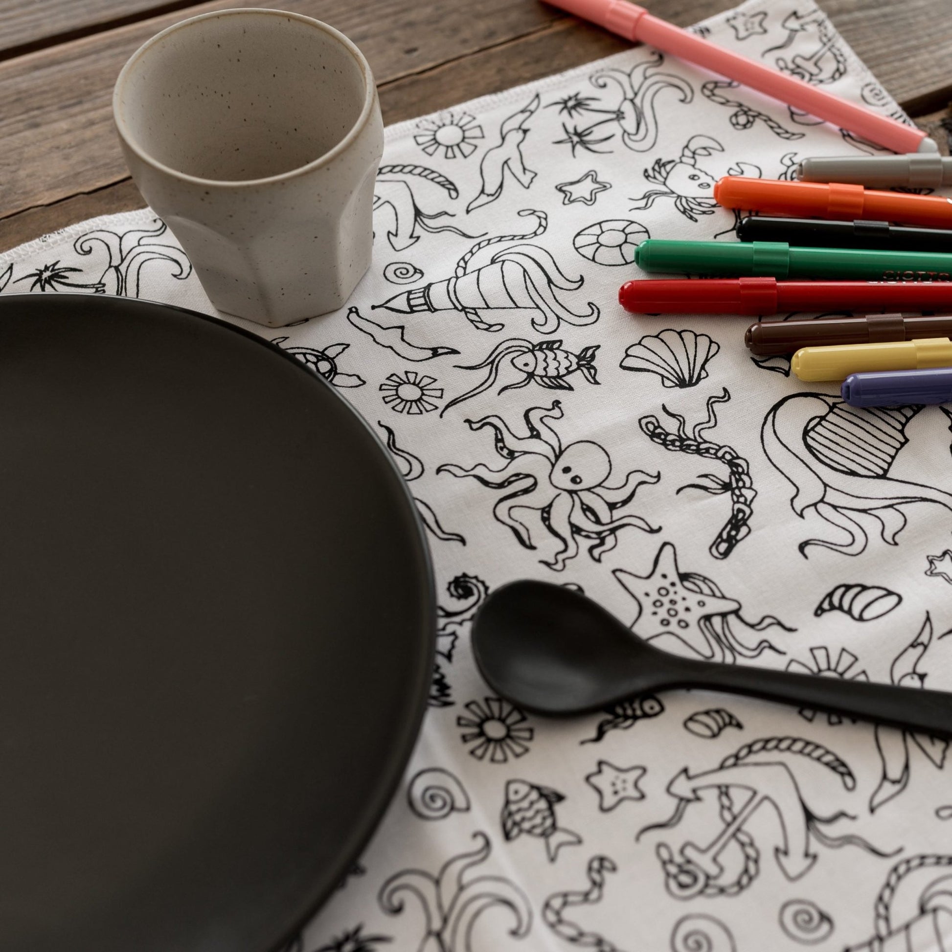 Set de table à colorier - Simplethings